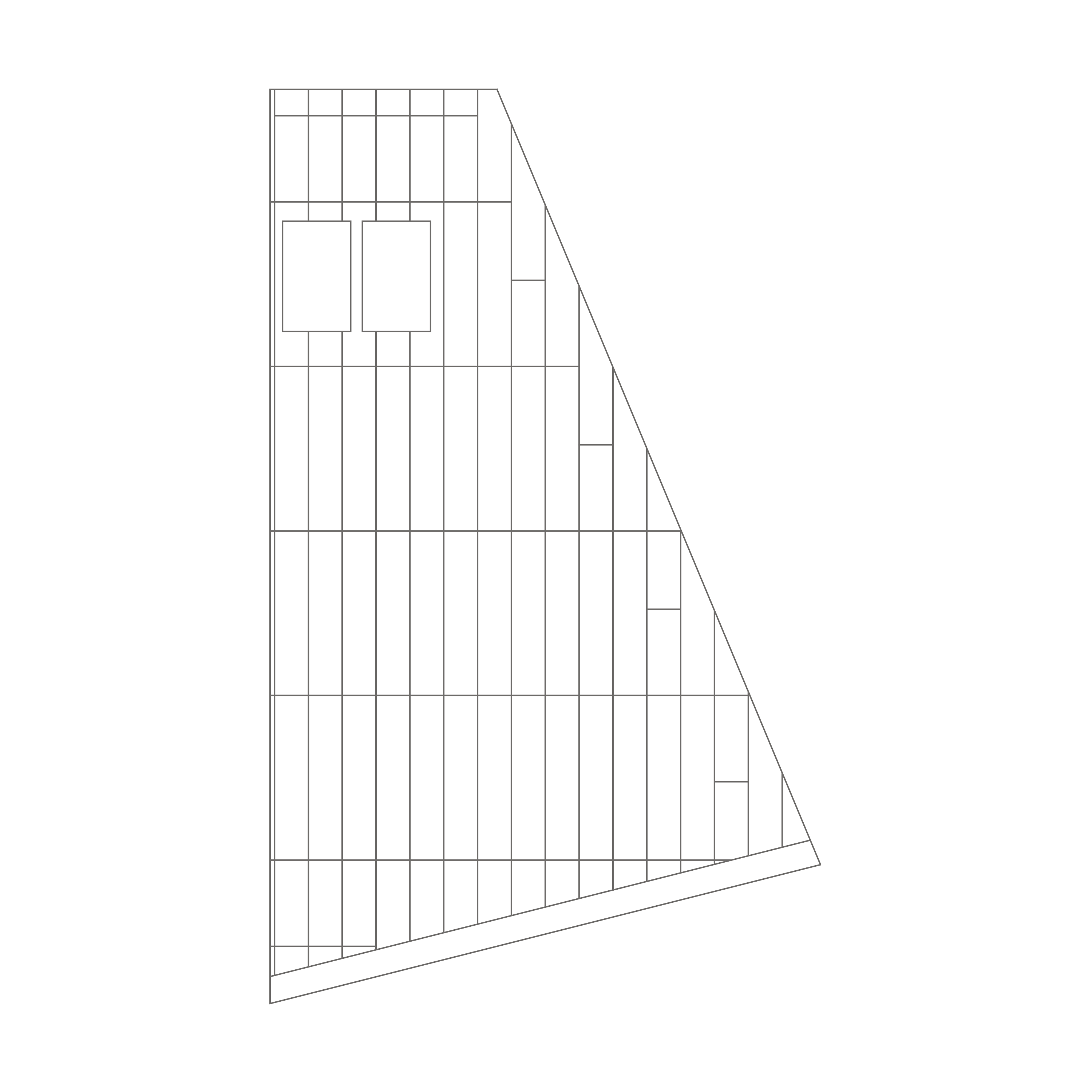 Roof–1 Roof Structure schematic